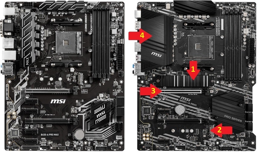 Msi B550 A Pro Vs B450 A Pro Max Differences Explained